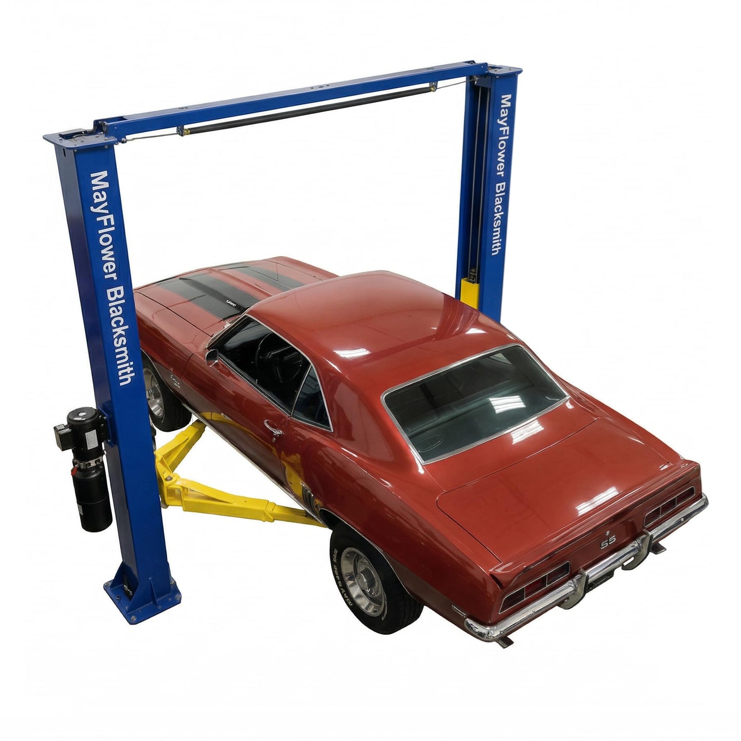 2 Post Car Lift L1100 9,000lbs Capacity Auto Truck Hoist Overhead Clear Floor / 1 Year Full Warranty