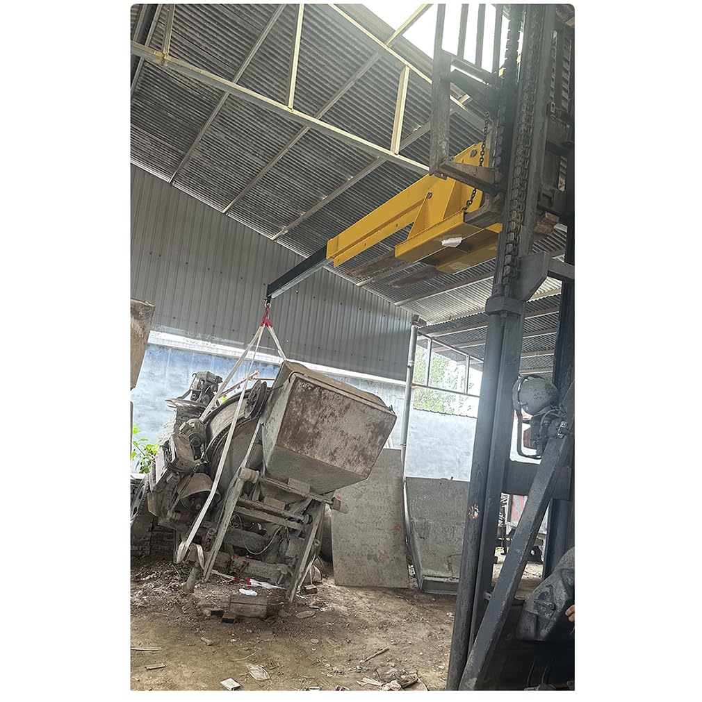 Forklift Telescopic Boom Forklift Lifting Arm Forklift Accessory Lifter Load Carrier Arm Load Bracket (Load 0.75-1 tons)