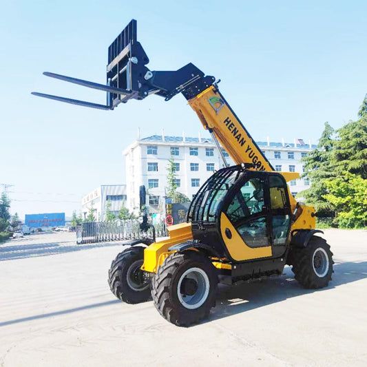1-3 Ton Telescopic Handler – Heavy Lift Telehandler Forklift with Telescopic Boom, Rough Terrain Loader for Industrial & High-Rise Applications
