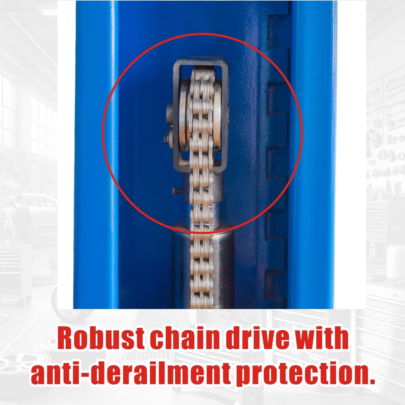 XK-PML-8500 Manual-Lock 2 Post Car Lift for Home Garage Mobile 8500 lbs with 36 Months Parts Replacement