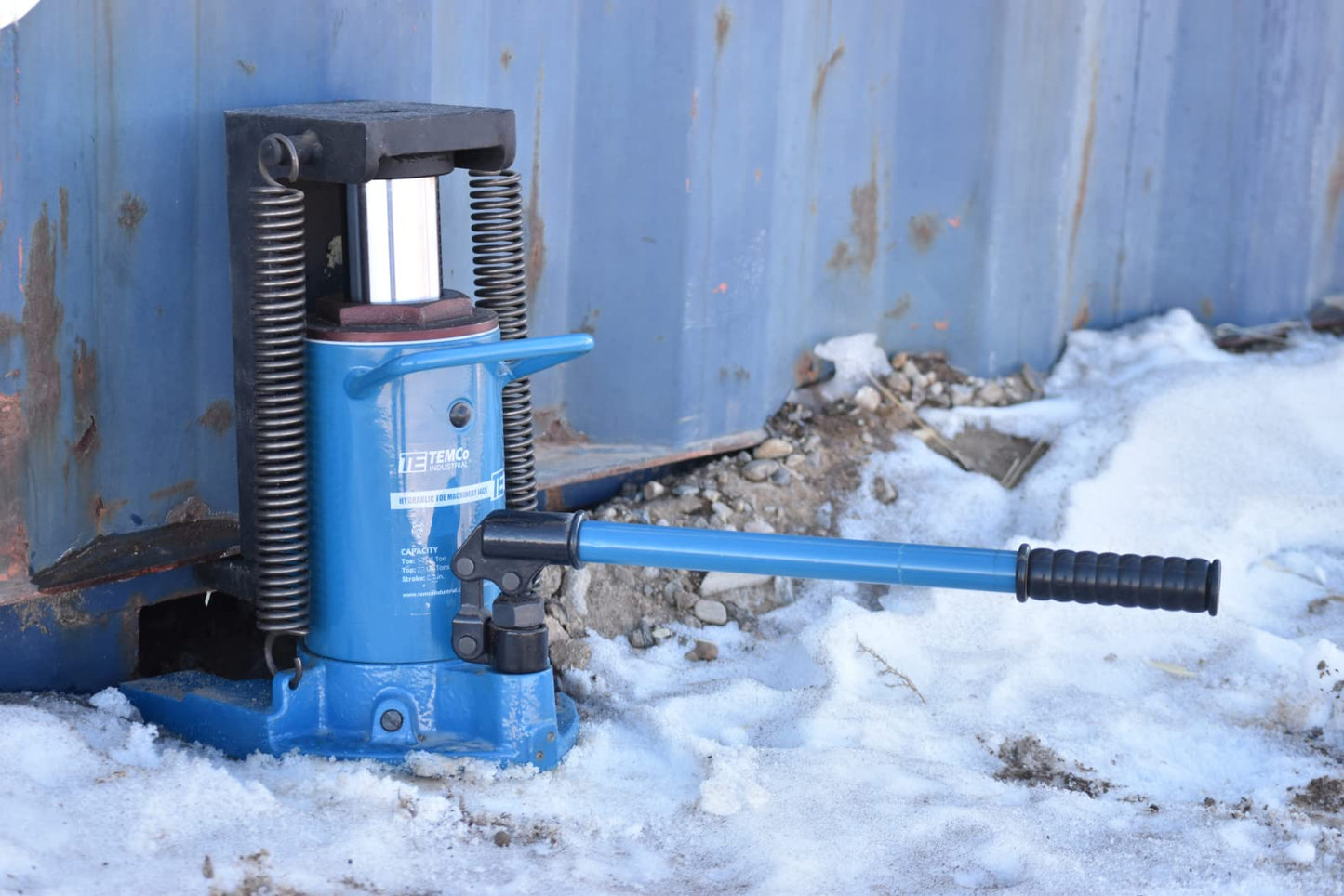 TEMCo Hydraulic Container/Machine Toe Jack (10 Ton - 20 Ton) Lift Capacity TH0026