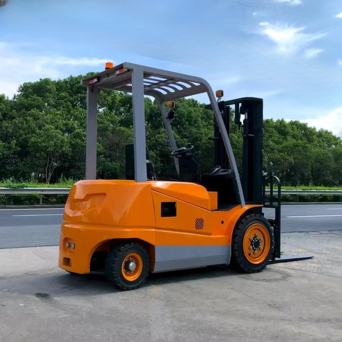 Industrial Forklift Pallet Stacker – Electric Lift Truck for Material Handling – 1 to 3 Ton Lifting Capacity for Narrow Aisles