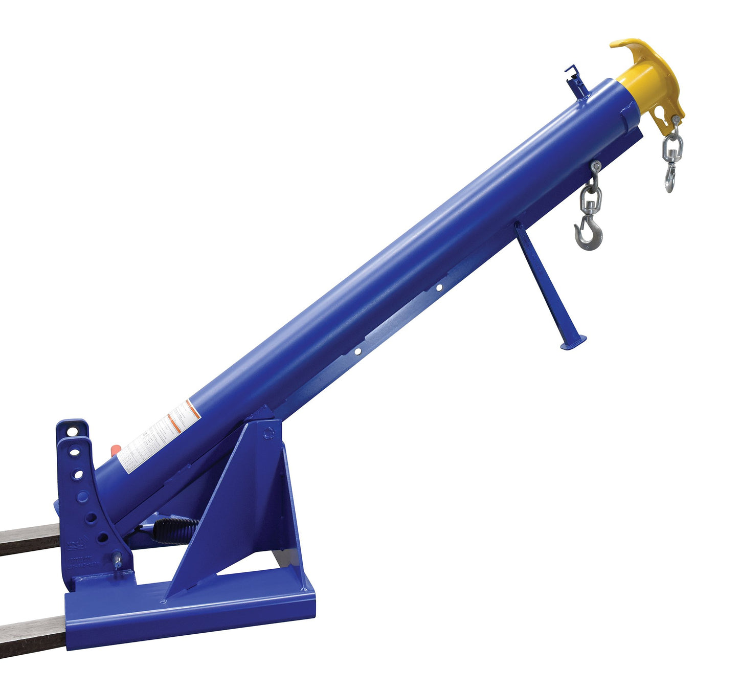 Vestil LM-OBT-6-24 Steel Orbit Telescoping Lift Boom 24 In. Fork Pocket Center 6,000 Lb. Capacity Blue
