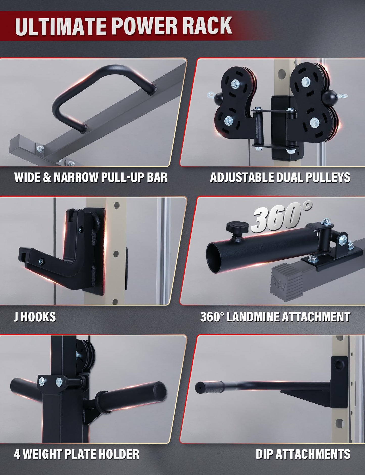 Major Fitness Drone3 Smith Machine, All-in-One Home Gym Squat Rack with Cable Crossover & Pull-Up Station, Heavy-Duty Strength Training (D3SMS-KHA (with Bench Elite BLK & 230LB BLK BP)