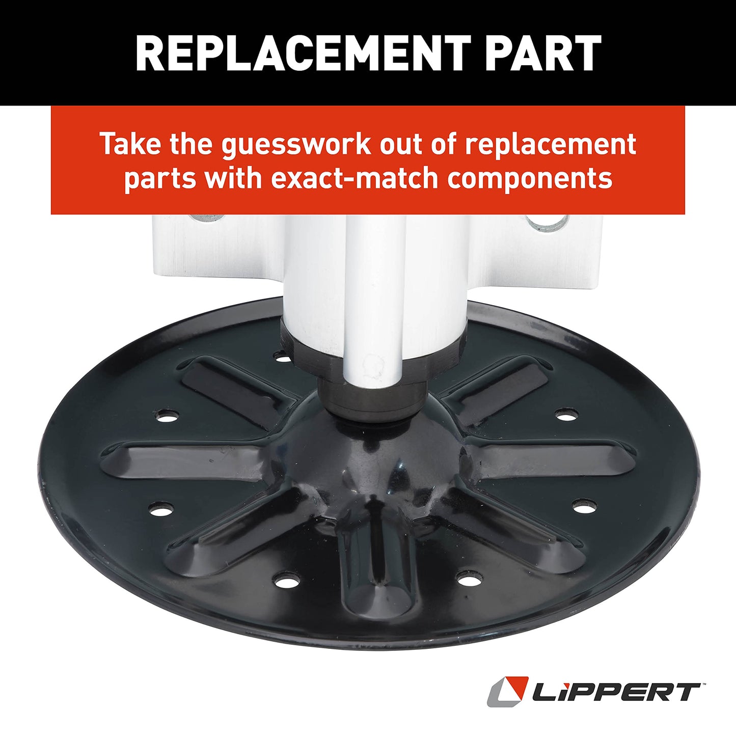 Hydraulic Replacement Jack for Level-Up System on 5th Wheel RVs and Travel Trailers