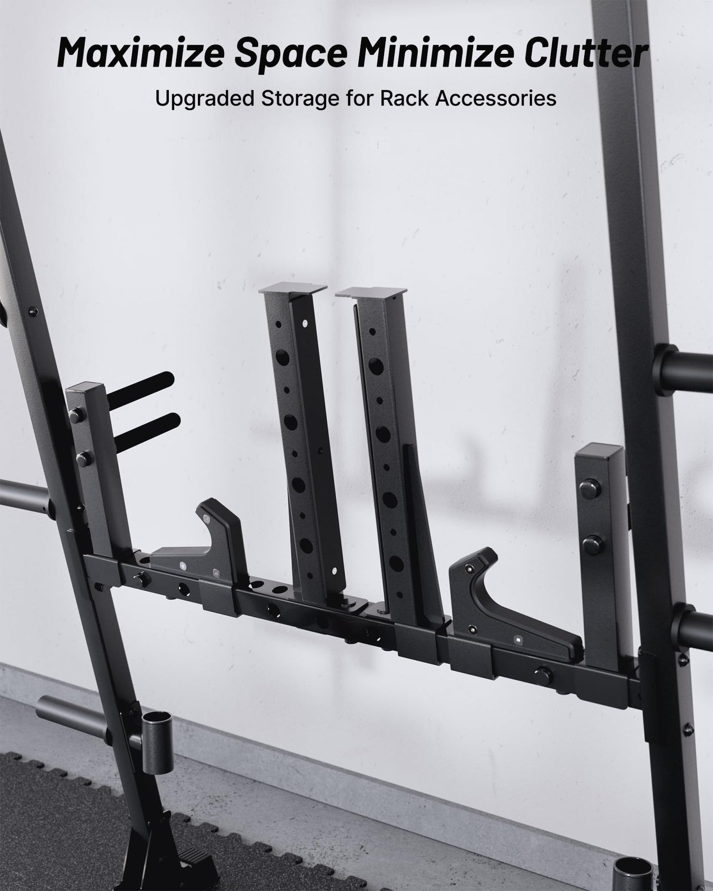Mikolo M4 2.0 Ultra Smith Machine with 230 lbs Bumper Weight Plates, Multi-Function Squat Rack with LAT-Pull Down System & Cable Crossover Machine, Home Gym Equipment, Red