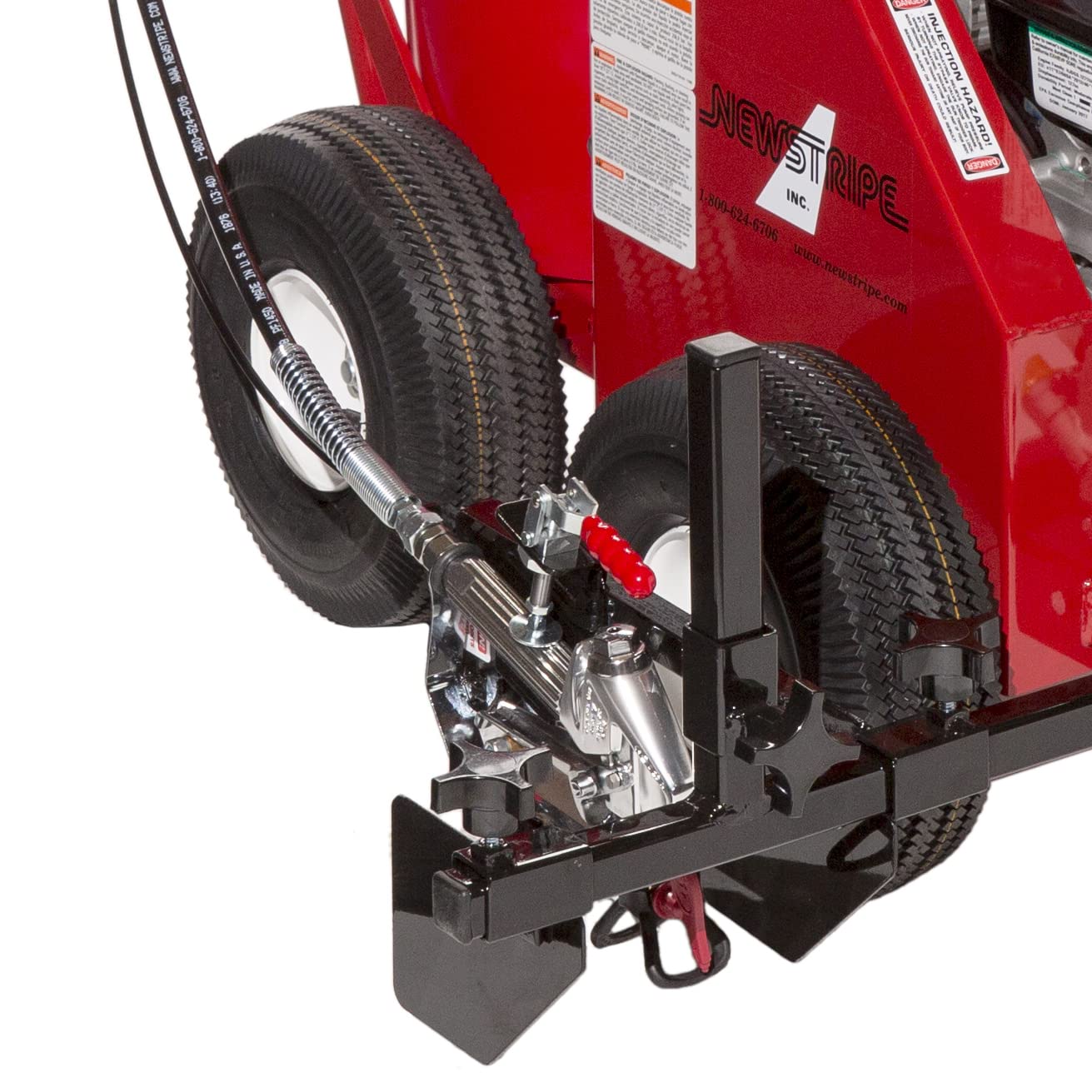 Athletic Field Airless Striping Machine (Model# 4400 Part# 10003566) | Pavement & Warehouse Striping | High Pressure | Light Weight | 3000 PSI Spray Pump | Fix Uneven Athletic Fields | Made in USA