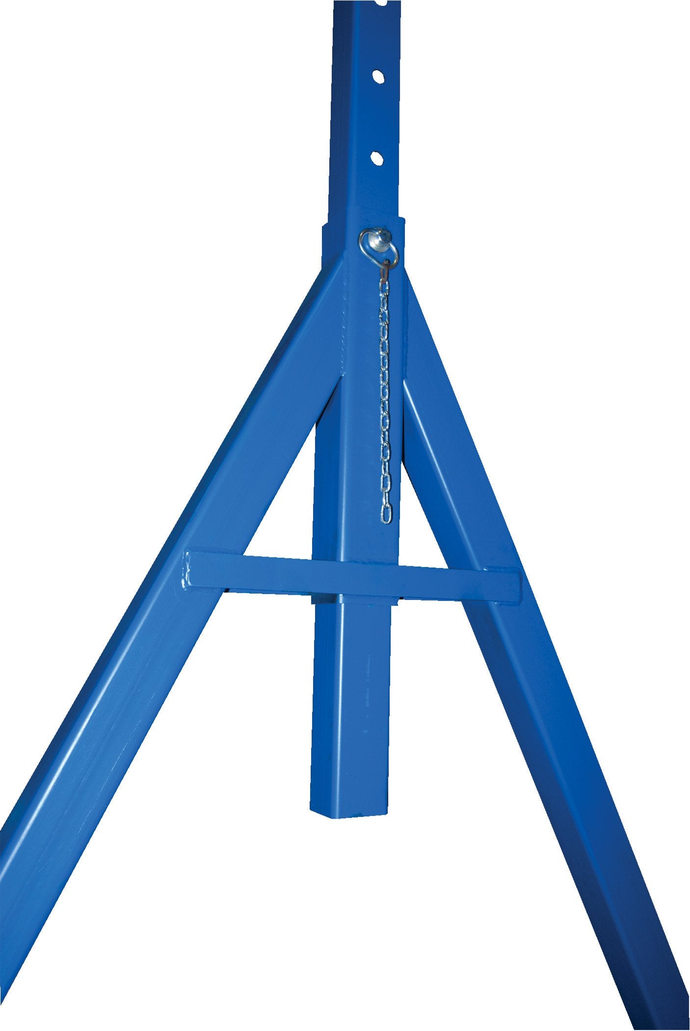 Vestil AHS-8-15-12 Steel Adjustable Height Gantry Crane with Phenolic Casters 15 Ft. x 12 Ft. 8000 Lb. Capacity Blue