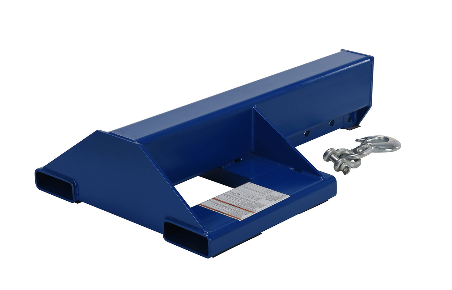 Vestil LMS-EBNT-40-8 Steel Shorty Non Telescoping Lift Boom 24 In. Fork Pocket Center 8,000 Lb. Capacity Blue