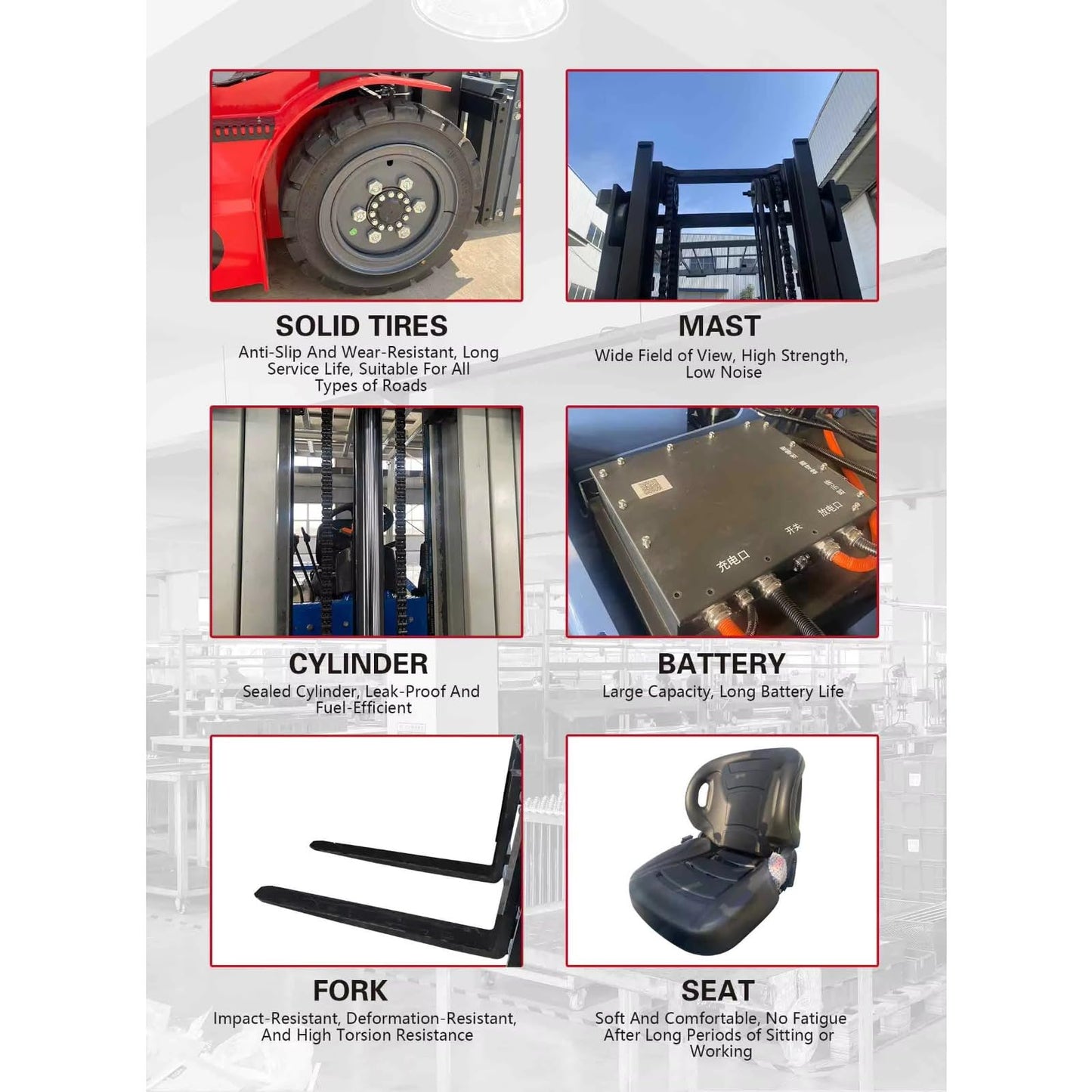 Electric Forklift Stacker – Electric Pallet Jack for Material Handling – 1 to 3 Ton Lift Capacity for Warehouse & Industrial Use in Tight Spaces