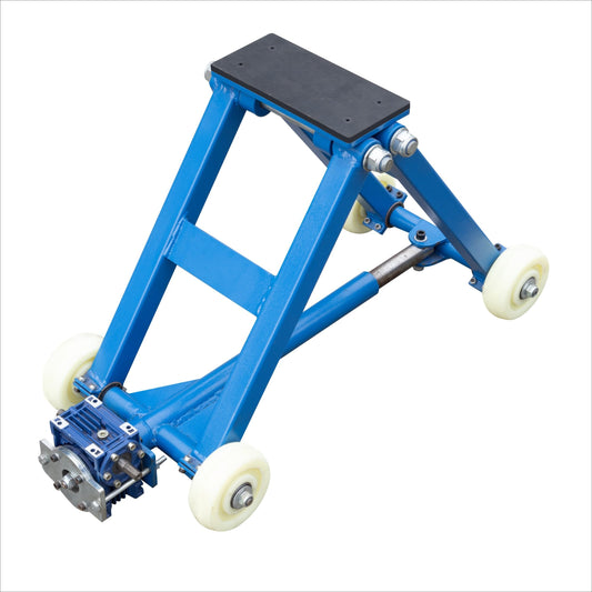 XK Portable Single-Side Car Lift – 5,511 lbs Capacity, Mechanical Vehicle Lift with Serrated Safety Lock, Max Height 19.29”, Portable Design with Wheels for Home Garage & Auto Repair