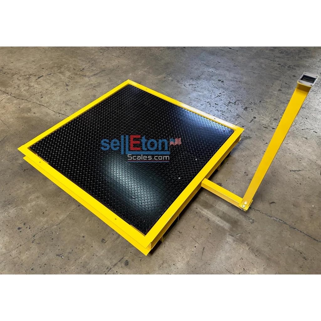 SellEton SL-800-PPF Pit Frame with Forklift Channel Easy Access (with Post & Portable) | 3' X 3' (36" x 36")