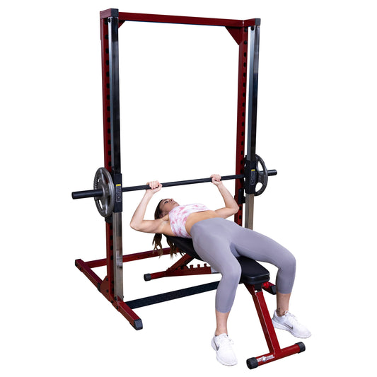 Body-Solid Best Fitness BFSM250P1 Smith Machine Package with Bench
