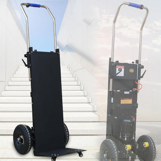 1200W Electric Stair Climber, Folding Sack Truck, Hand Truck Stair Climber, Electric Stair Climber Cart with Removable, for Straight & Curved Stairs