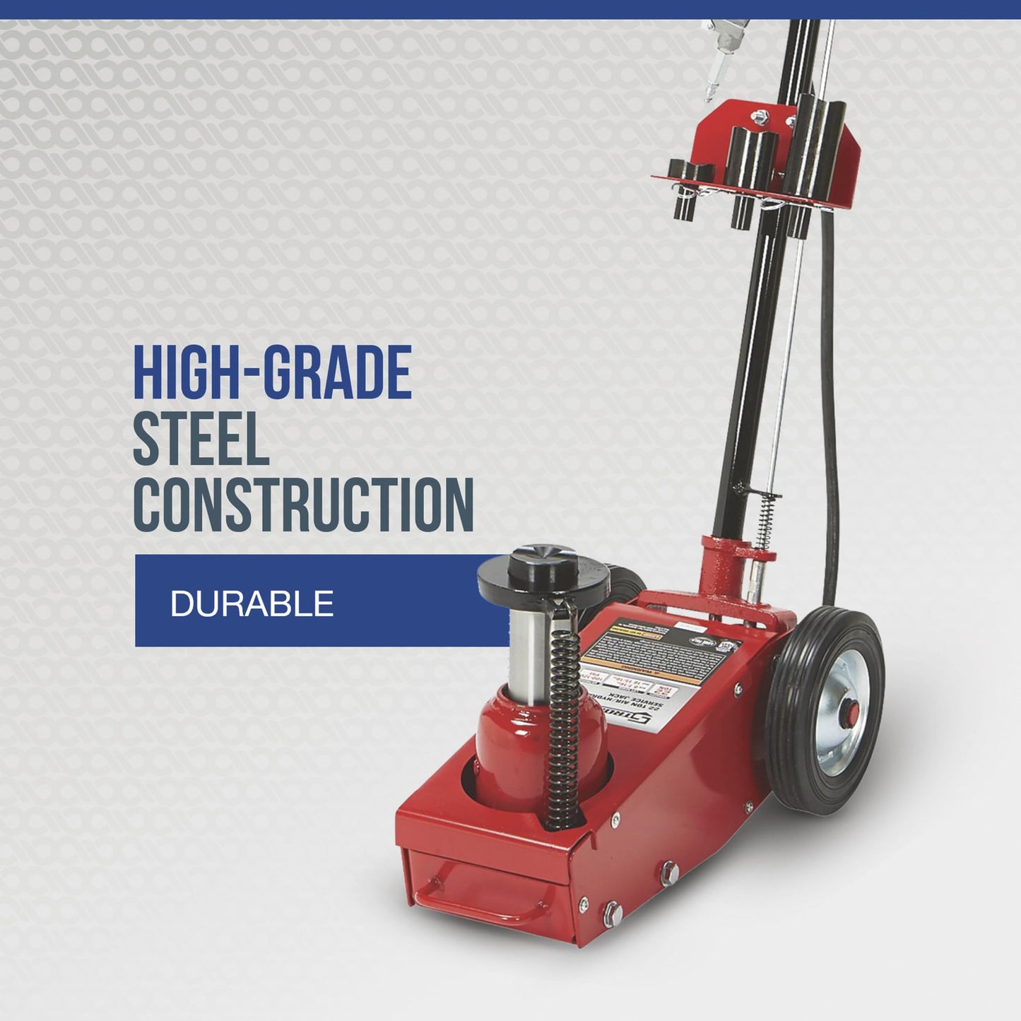 Strongway 22-Ton Quick Lift Air/Hydraulic Service Floor Jack