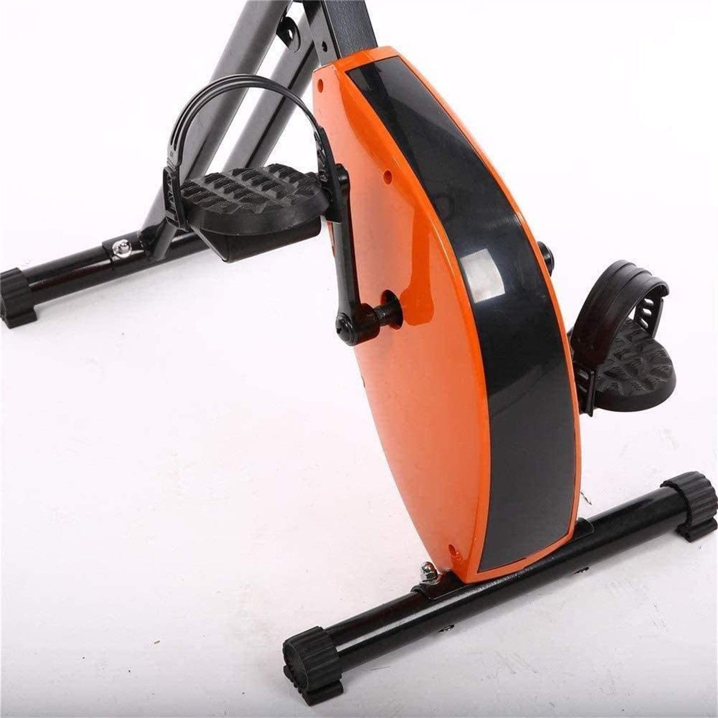 VejiA Stepper Indoor Fitness Stair Stepper Adjustable Fitness Stepper Exercise Machine Cardio Exercise Trainer Twisted Disk with Handles Black Mini Stepper
