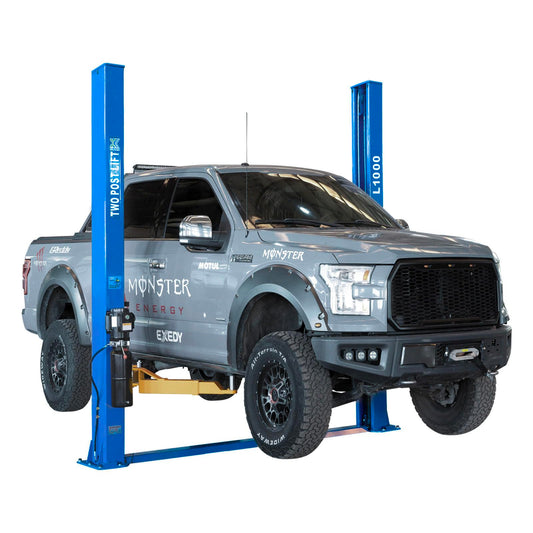XK-L1000 Auto Truck Hoist 110V Vehicle Lift 10,000 Lbs 2 Post Car Lift 12 Months Parts Replacement