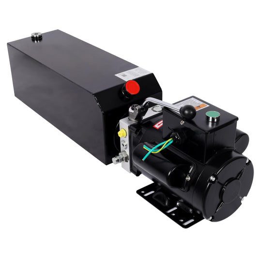 16 Quart Hydraulic Power Unit for Car Lifts, 220V Single Phase 3HP Pump with 3420 RPM Motor, 2950 PSI Replacement for 2-Post/4-Post Lifts, Heavy Duty Continuous Duty