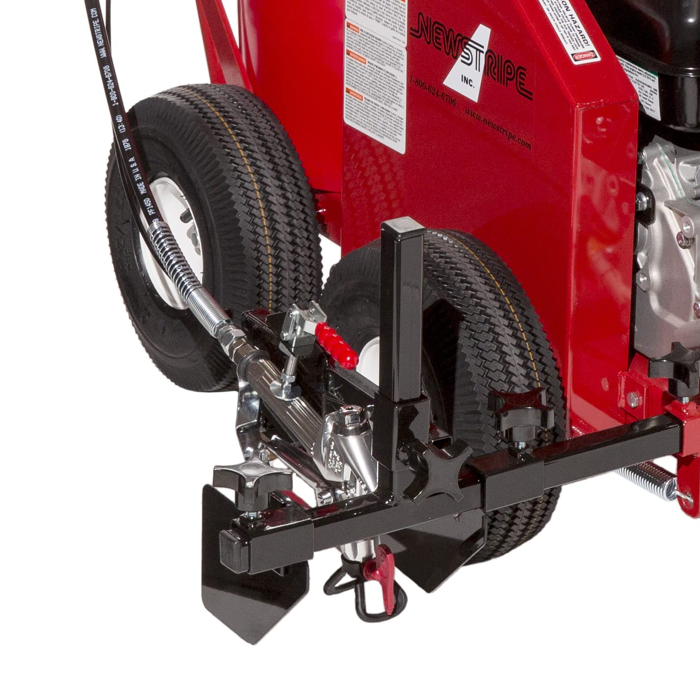 Athletic Field Airless Striping Machine (Model# 4600 Part# 10003031) | Pavement & Warehouse Striping | High Pressure | Light Weight | 3000 PSI Spray Pump | Fix Uneven Athletic Fields | Made in USA
