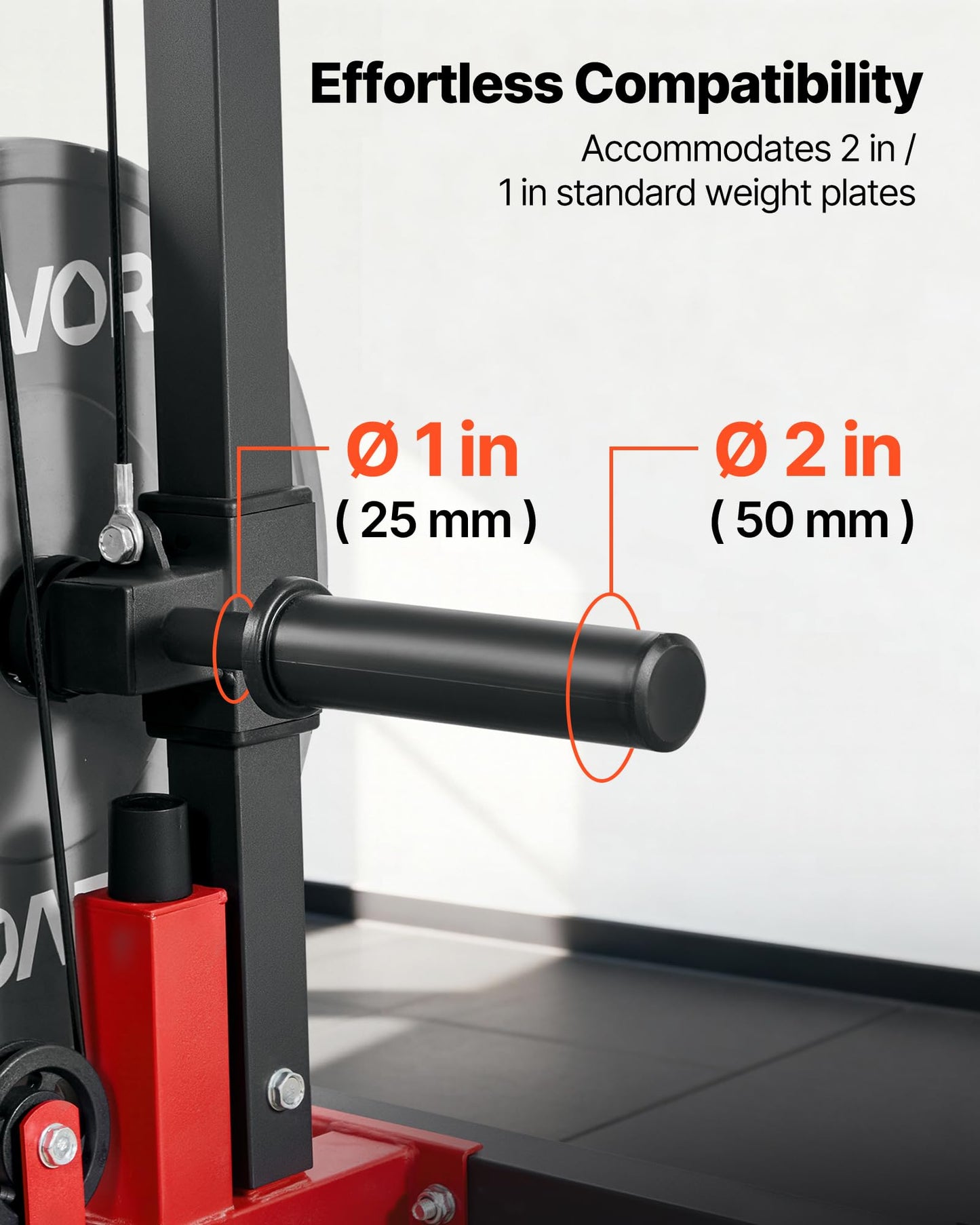 VEVOR LAT Pull Down Machine, 3-in-1 Row Cable Machine, Cable Machines Home Gym with 3-Level Adjustable Seat, 4-Level Adjustable Foam Roller, Load 400 lbs LAT Tower for Back, Chest, Tricep, Black