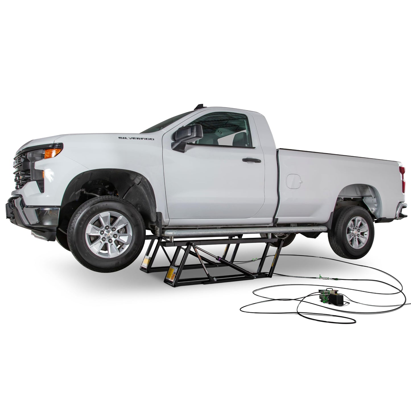 QuickJack 8000TLX Portable Car Lift with 8,000lb Capacity, with 110V Power Unit, Safe & Portable Design Garage Lift for Home, Garage, Shop, or Mechanic Auto Repair