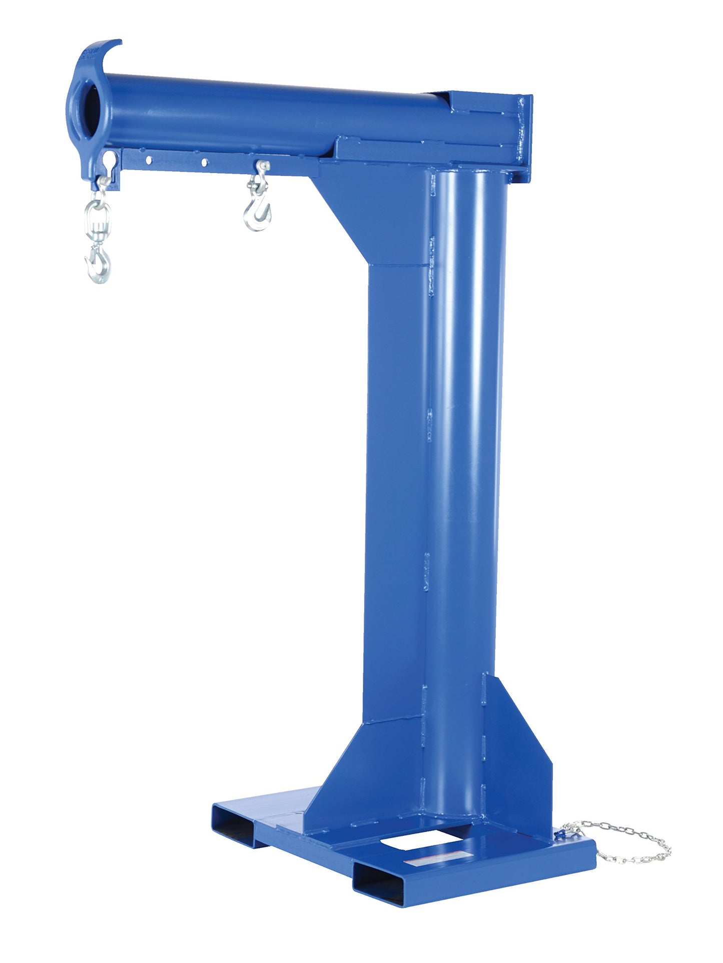 Vestil LM-HRNT-6-30 Steel High Rise Non Telescoping Boom 30 In. Fork Pocket Center 6,000 Lb. Capacity Blue