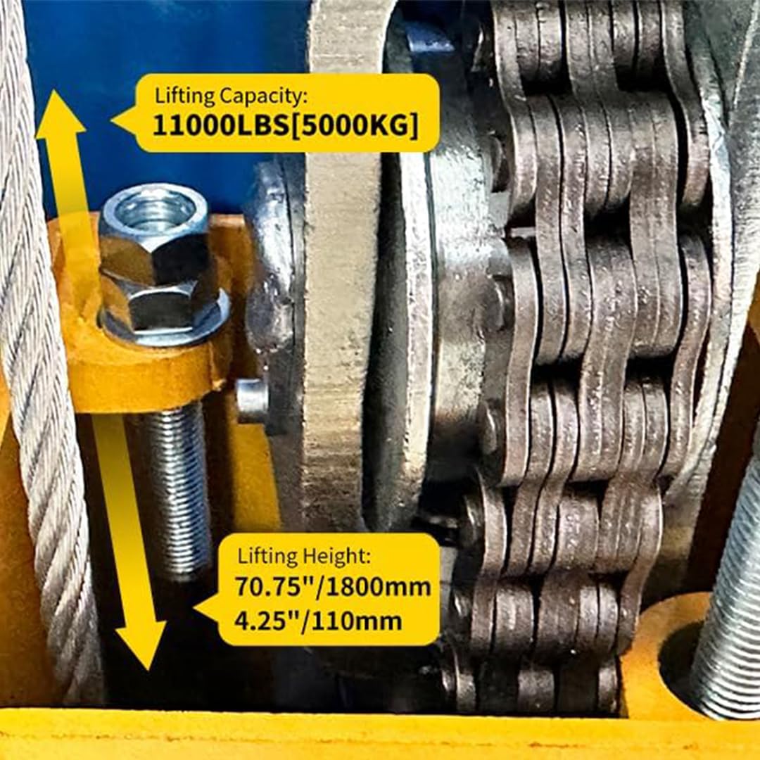 Motool Technology 2 Post Lift 11000lbs Two Post Lift Auto Lift Car Lift Hoist Equipment LM1100S