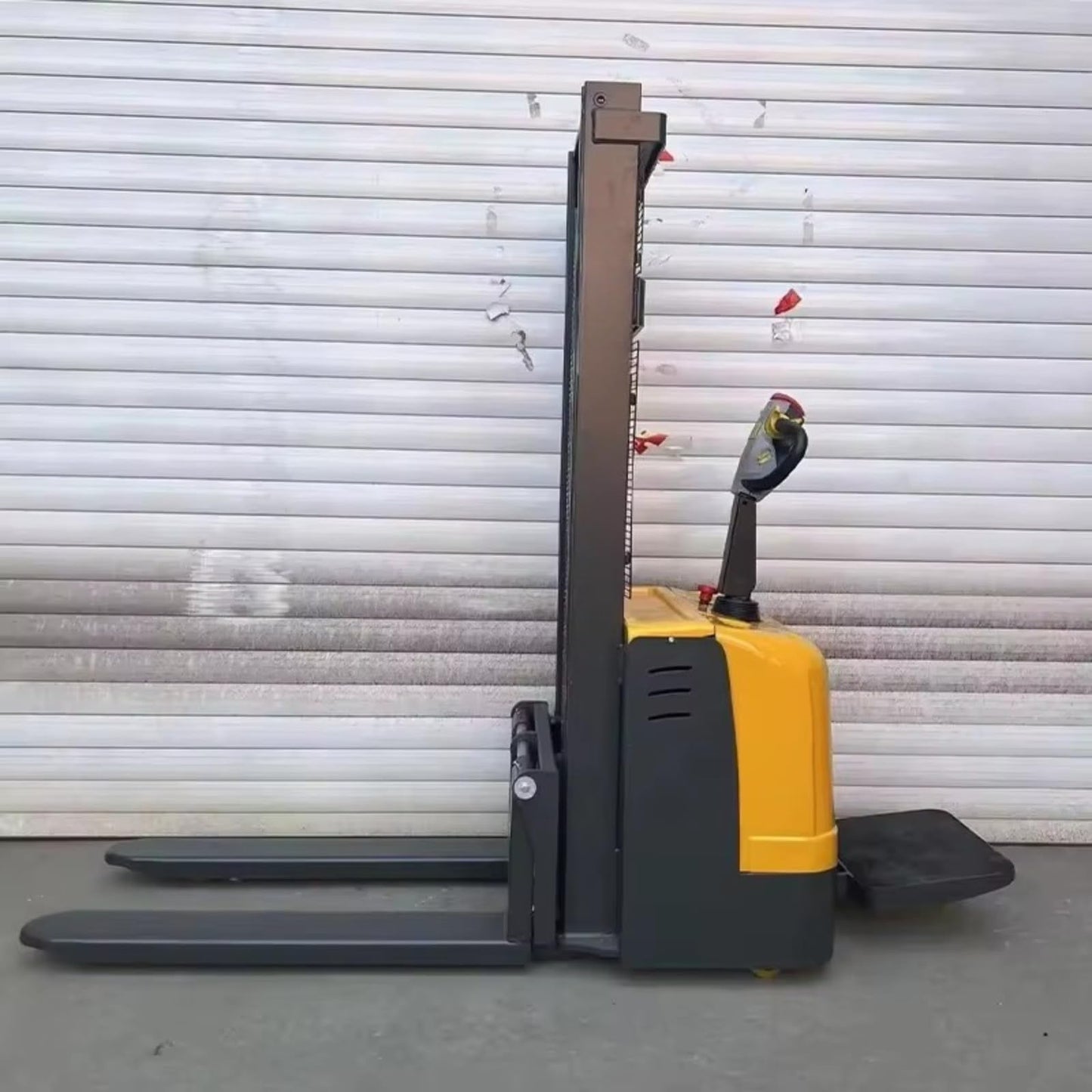 Electric Warehouse Stacker – Heavy Duty Powered Pallet Stacker for Efficient Material Handling and Pallet Lifting in Industrial and Warehouse Settings