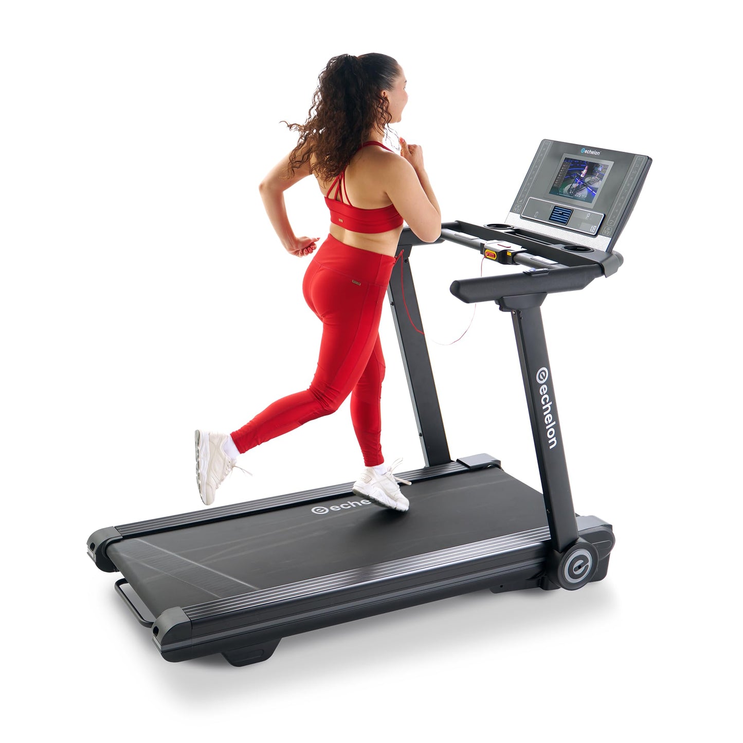 Echelon Stride 6S-10 Smart Foldable Treadmill | XL Device Holder, 3.0 CHP Motor, 12 Incline Levels, Bluetooth, USB Charging, Auto-Fold Design | Home Gym Running, Jogging & Cardio Machine