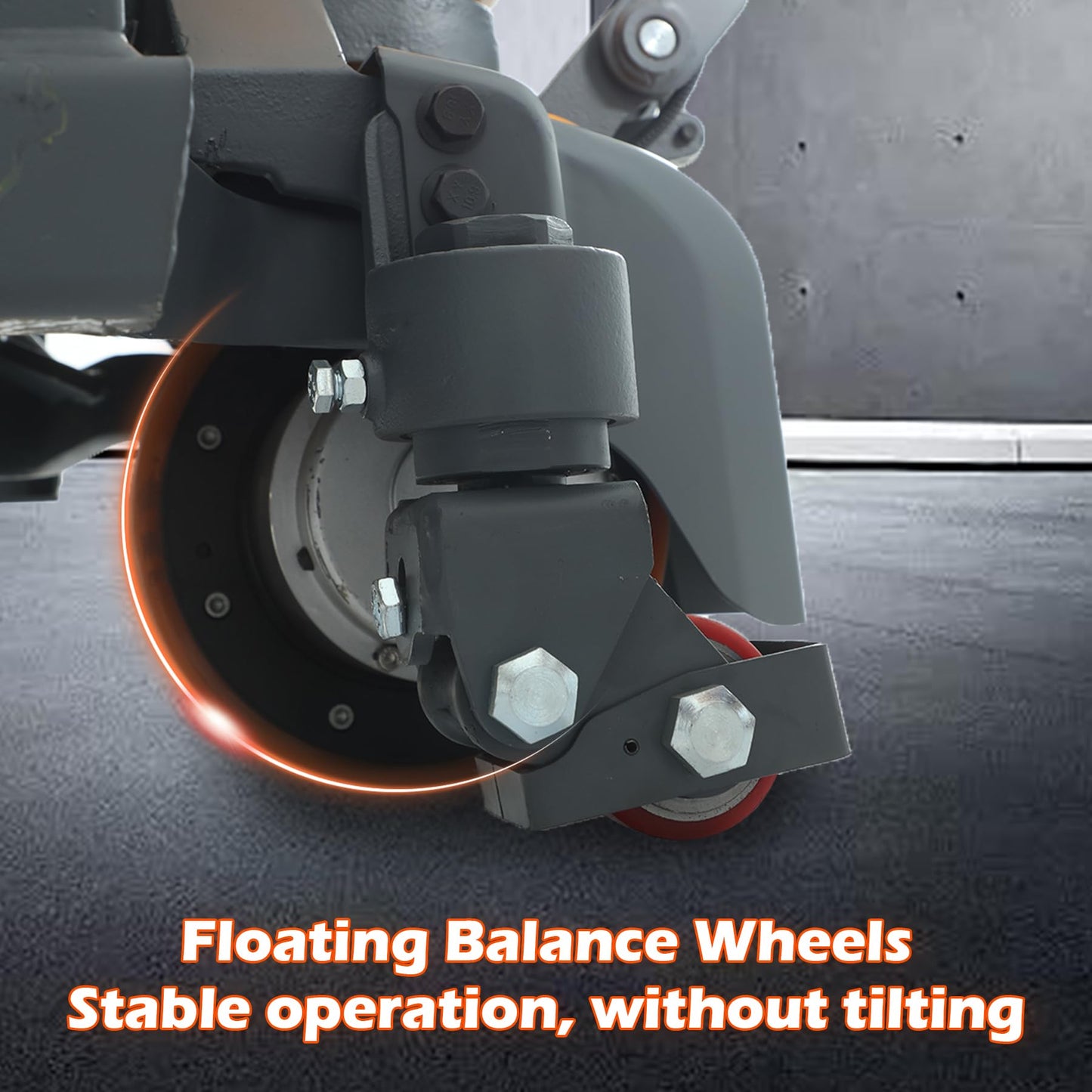 Tory Carrier Full Electric Pallet Jack, Powered Pallet Truck, 3300 lbs Capacity, 48 x 27 Forks, Li-on Battery Walkie Pallet Lift for Material Handling