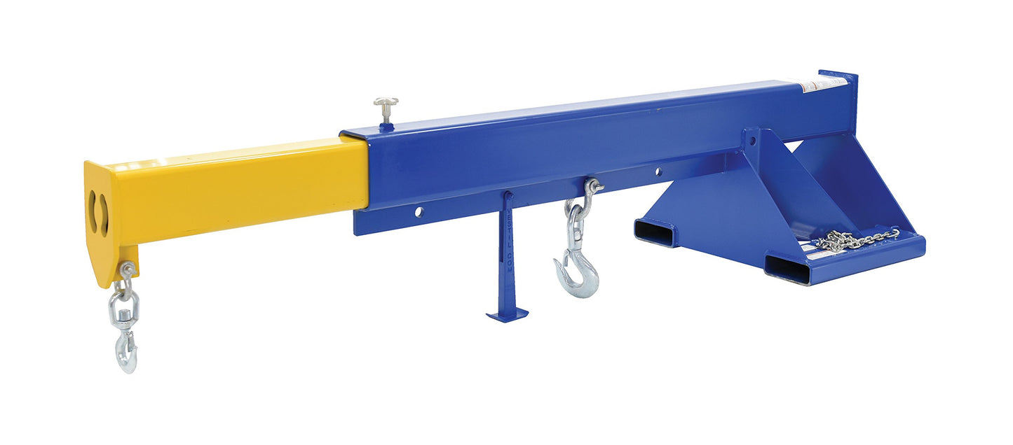 Vestil Lift Master Telescoping Booms - 36" Fork Pocket Center