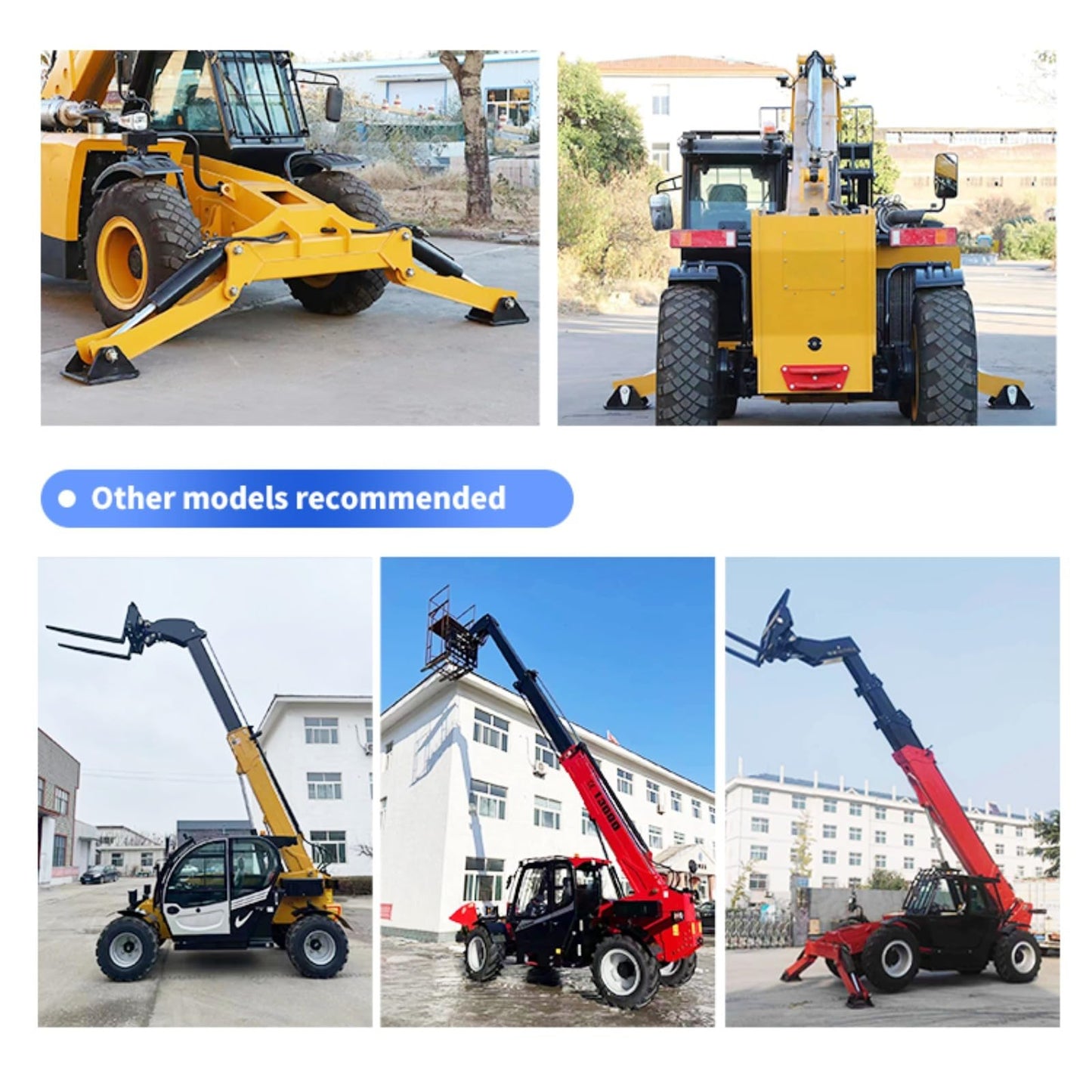 Telescopic Boom Handler with Multi-Angle Operation for Tight Construction Zones and Complex Warehouse Tasks