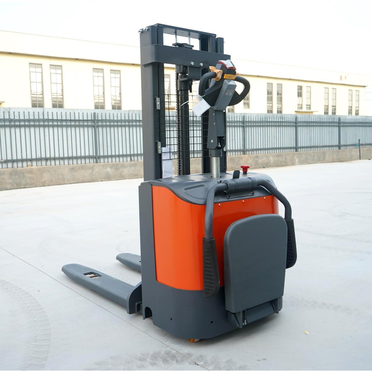 Electric Pallet Stacker Forklift – Powered Warehouse Lift Truck – Heavy Duty Electric Stacker for Material Handling – Ideal for Warehouse & Industrial Use