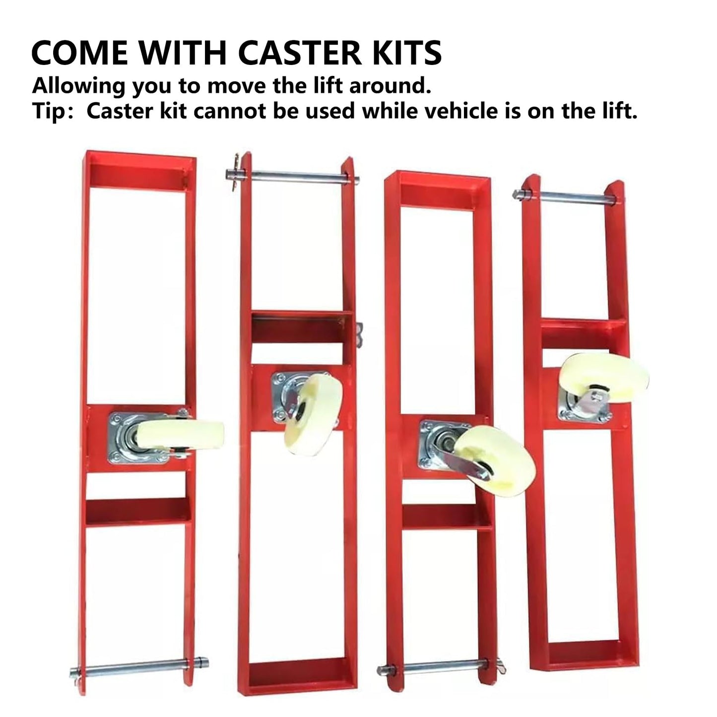 MutsMover 9,500 LBS 4-Post Car Lift, Extra Tall & Wide Parking and Storage Auto Lift with 79" Max Height, 3.0HP Heavy-Duty Hydraulic System for Garage, Parking, or Workshop Use, 1 Year Warranty,110V