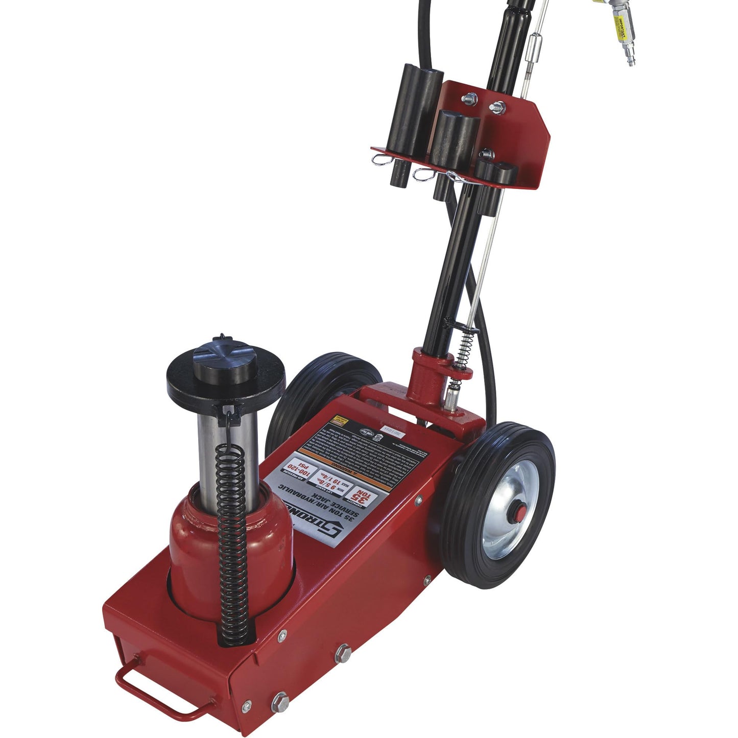 Strongway 35-Ton Quick Lift Air/Hydraulic Service Floor Jack