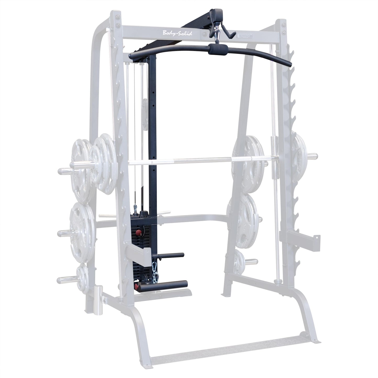 Body Solid (GLA348BS) Series 7 Smith Machine LAT Attachment, Only Compatible with Body-Solid GS348B Series 7 Smith Machine