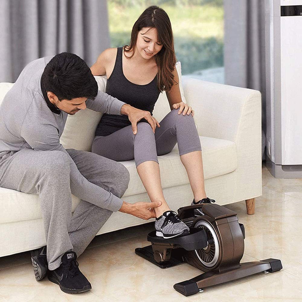 Exercise Step Machine Portable Mute Stepper Pedal, Fitness Stair Stepper with Monitor, Exercise Machine with Resistance