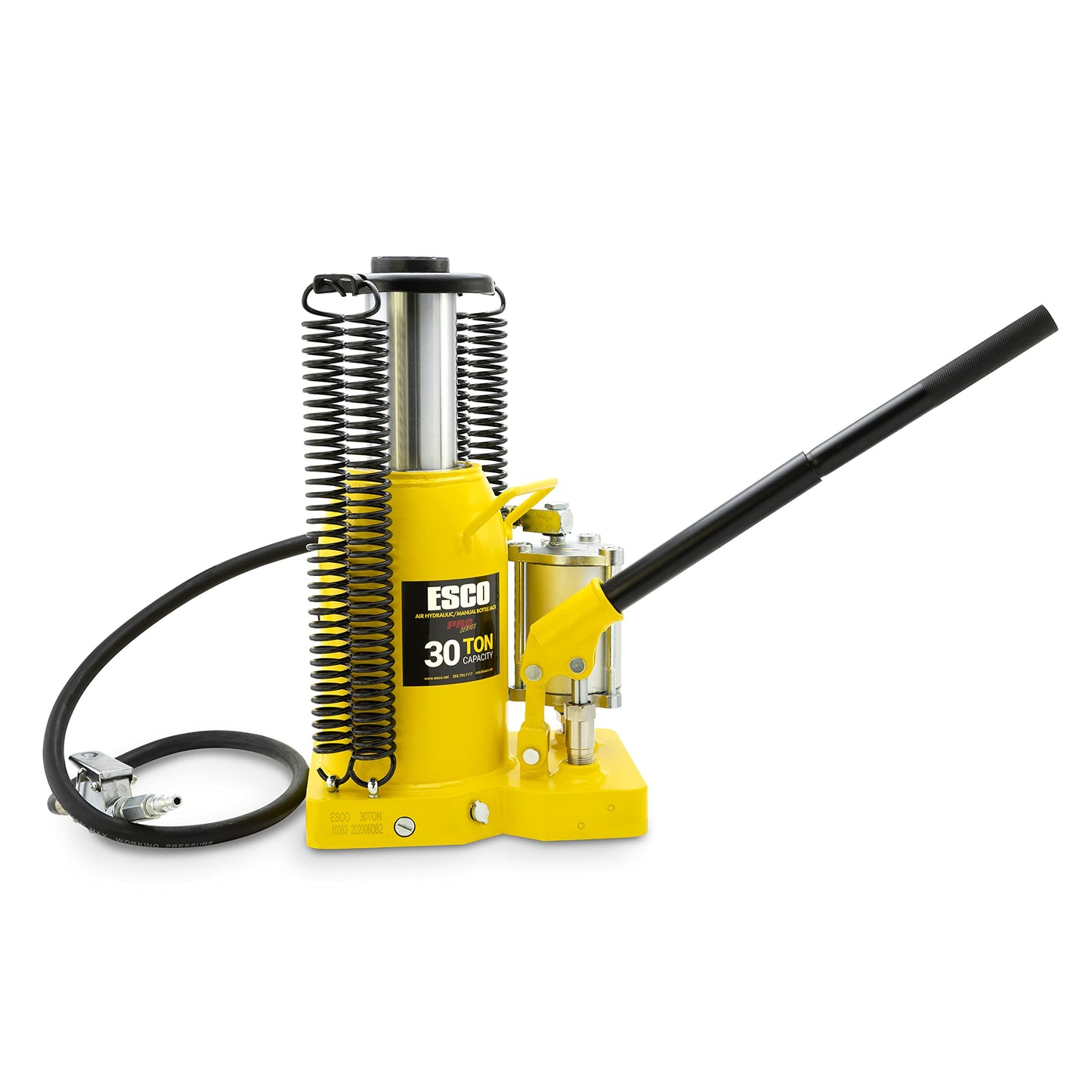 Pro Series 30 Ton Air Hydraulic Bottle Jack
