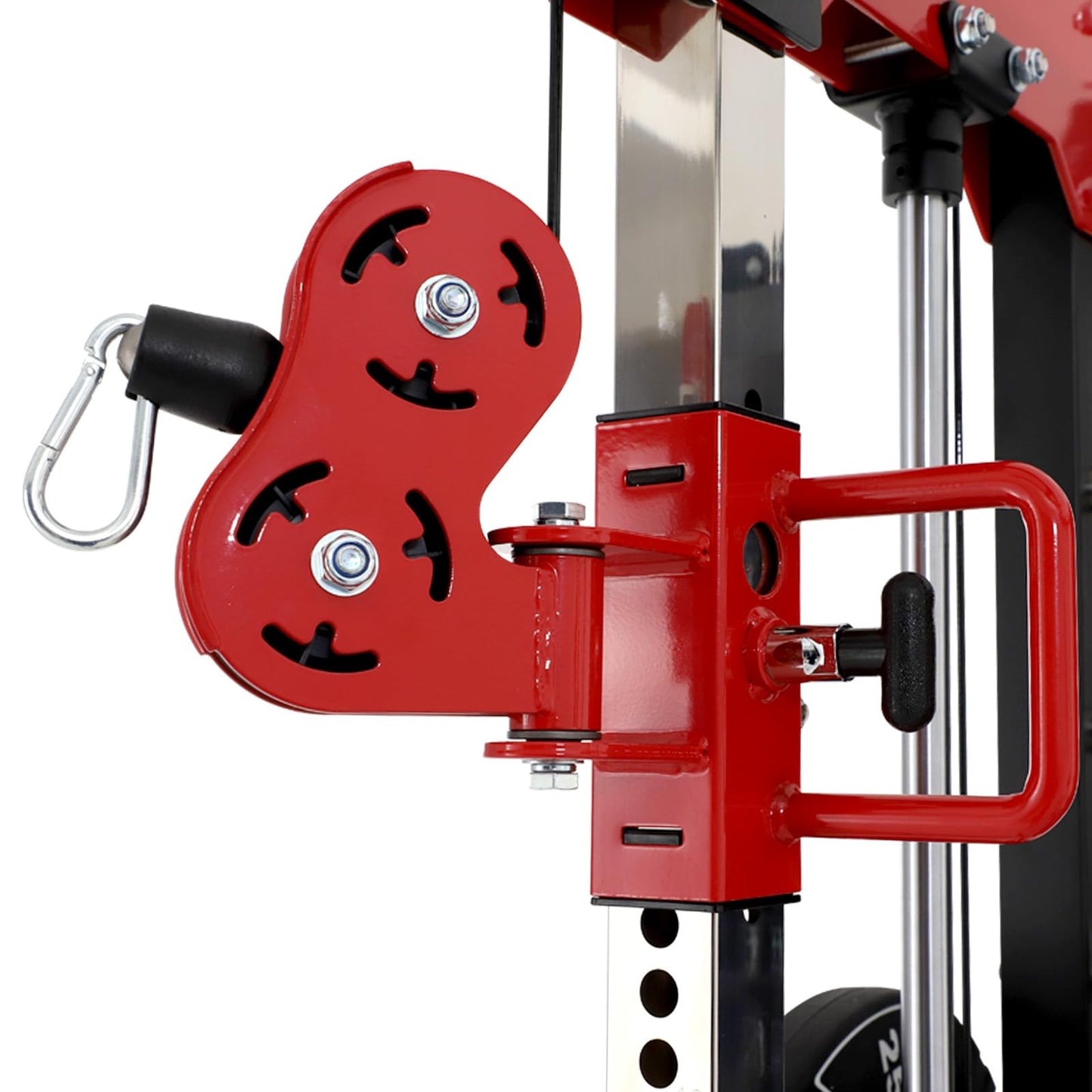 Altas Strength Smith Machine 3058G Home Gym Equipment with 1000 lbs Weight Capacity, 2000 lbs Cables for Versatile Workouts Squats Presses Pulling Lunges Deadlifts Easy Assembly Included Accessories
