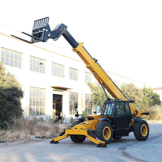 Rotating Telescopic Handler – 360° Telehandler Forklift with Telescopic Boom for High-Rise Construction & Industrial Lifting