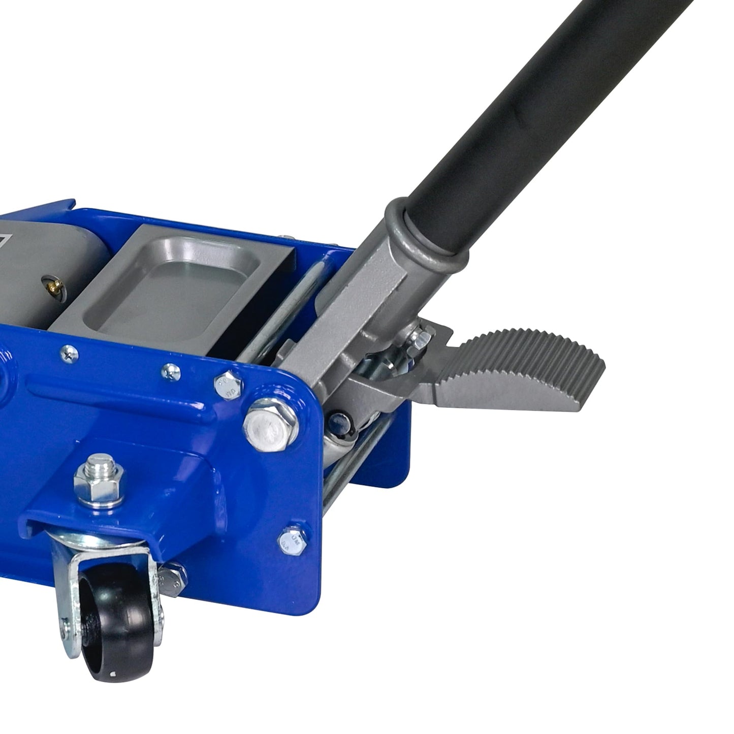Floor Jack 3Ton/6600lbs.Dual Piston Fast Lifting Pump.Ultra Low Profile Floor Jack with Foot Pedal,Lifting Range 2.95"-19.88".Heavy Duty Hydraulic Racing Car Jack for MVPs,SUVs and Trucks.Trolley Jack
