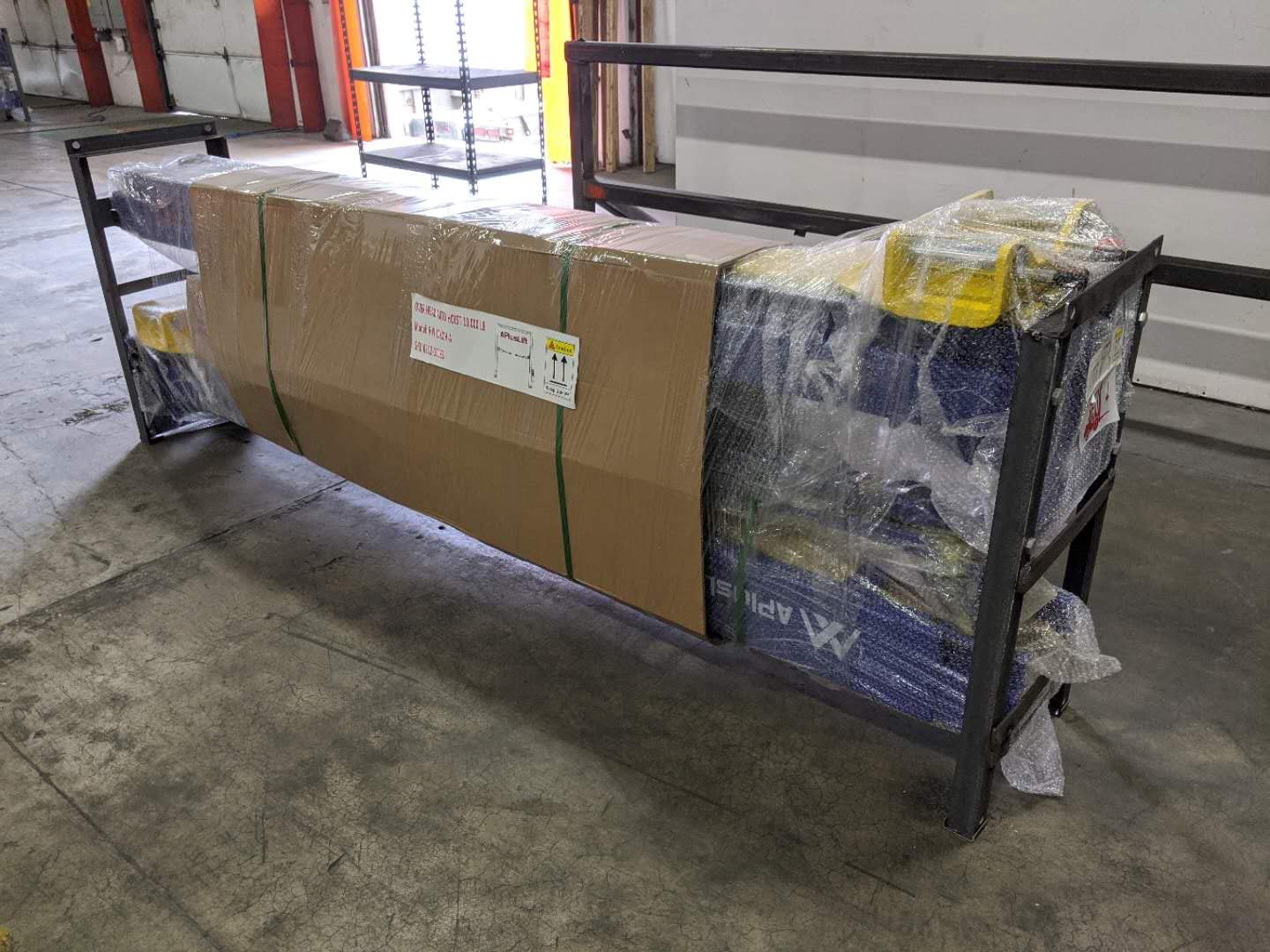 APlusLift HW-10KBP 10000LB Two Post Floor Plate Car Lift/Industry Leading 36 Months Part Replacements