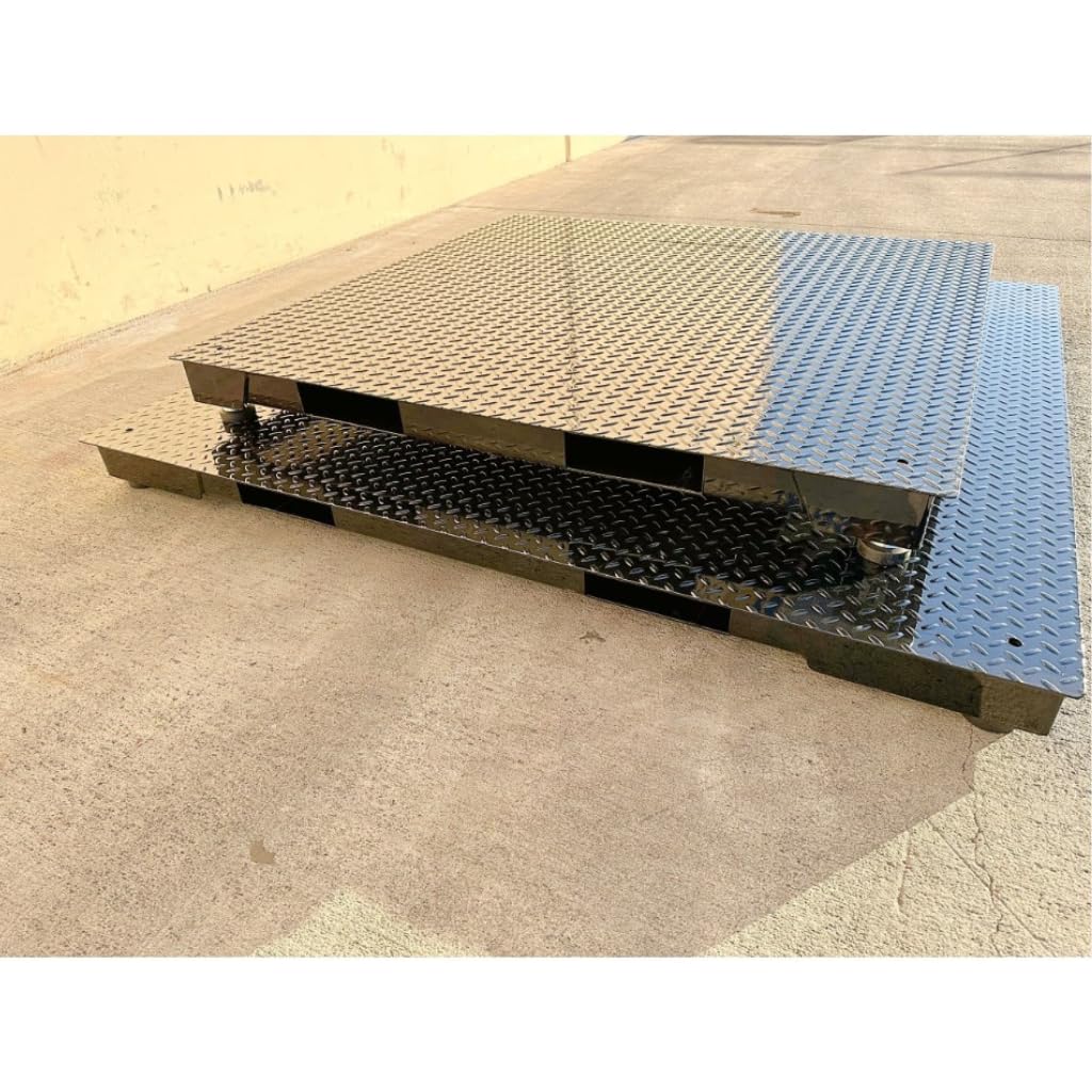 Liberty LS-900-FA Forklift Access Industrial Floor Scales USA Made NTEP Certified, Size 24" × 24" (2' × 2') | 5000 lb x 1 Ib