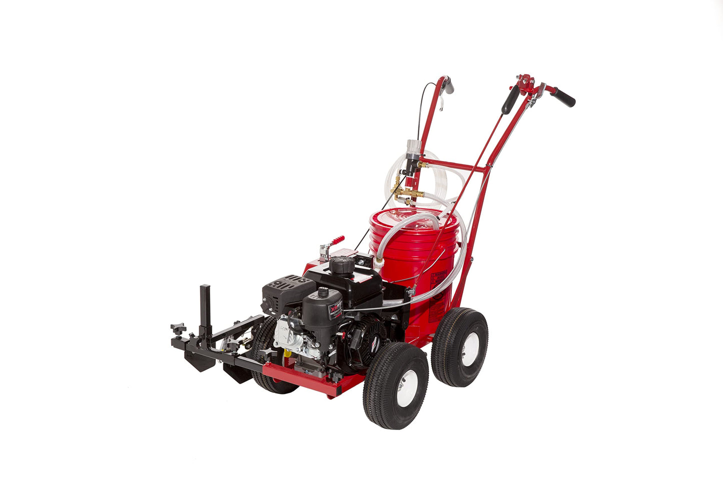 Newstripe EcoLiner SP Self-Propelled Field Striper (Part# 10004621) | Field Use Only | Heavy Duty 45psi Pump, Detachable Spray Gun, No Pressurized Tanks, 12V Battery | 2-Year Warranty | Made in USA