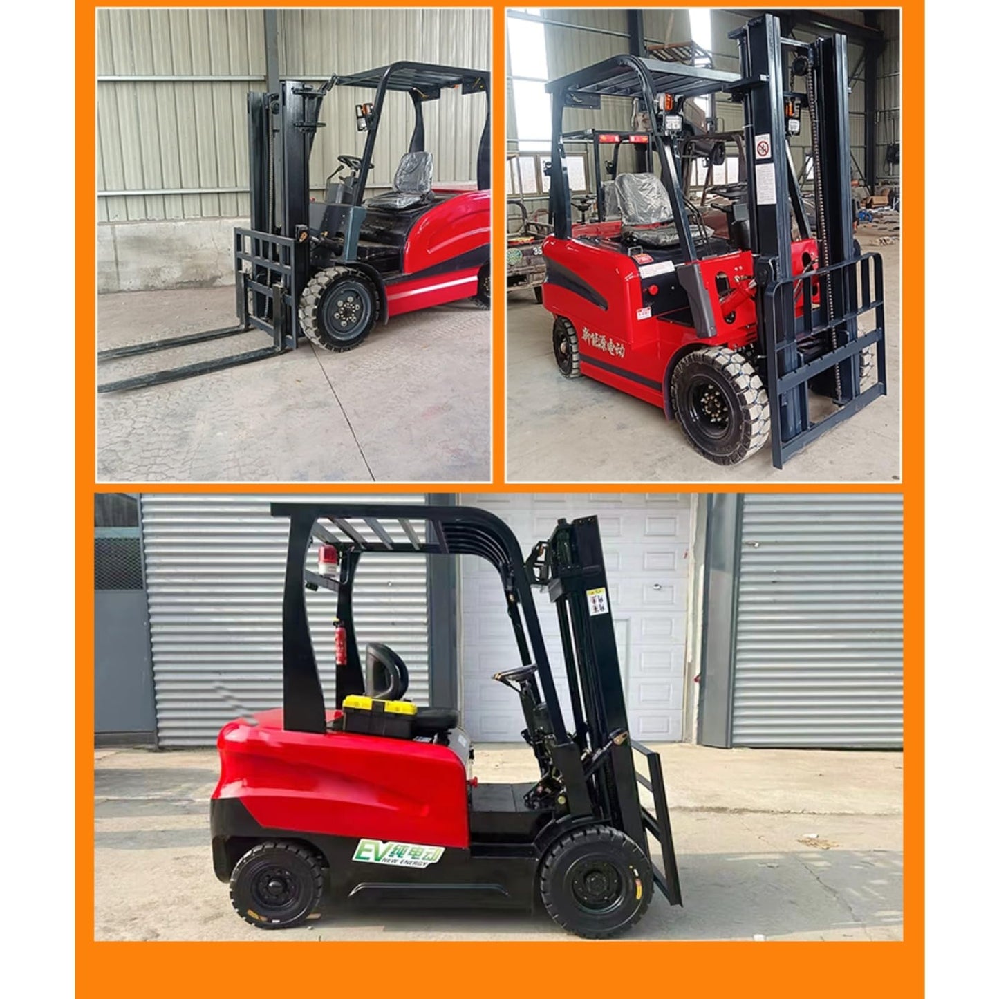 Compact Electric Forklift 1T/1.5T/2T – Efficient Indoor Warehouse Counterbalance Forklift for Pallets, Racks & Distribution Centers