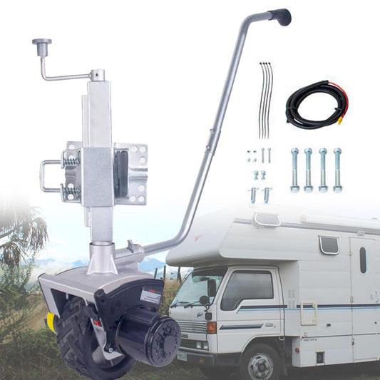 Electric Trailer Mover, Heavy-Duty Trailer Dolly for 6000 lbs Capacity, 600 lbs Tongue Weight, 22 ft/min Speed, Ideal for Caravans, Boats, and Trailers
