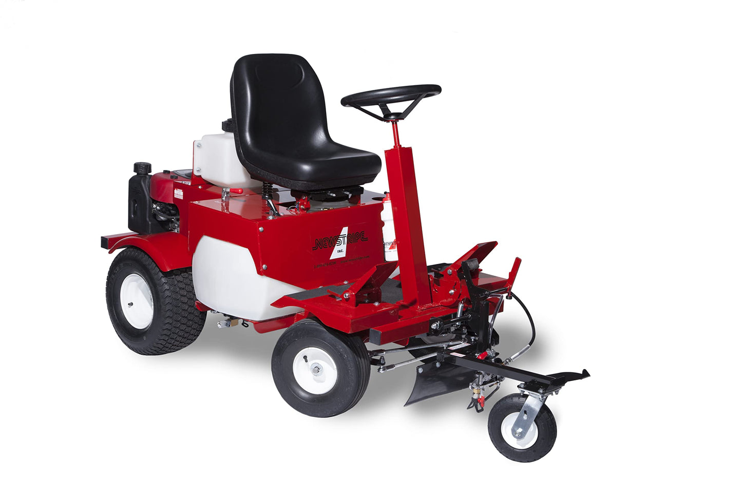 Newstripe NewRider 1700 Airless Riding Field Line Striper (Part# 10004026) | Adjustable 0-3000psi Pump | Easy Operation & Cleanup | 25-Gallon Tank | Made in USA