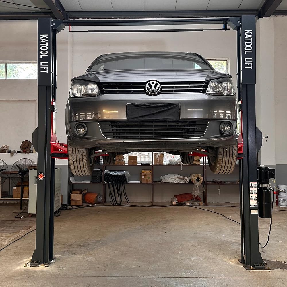 Katool 2 Post Car Lift, 11000 lbs Portable Car Lift for Home Garage & Truck - AS110D, 1 Year Warranty