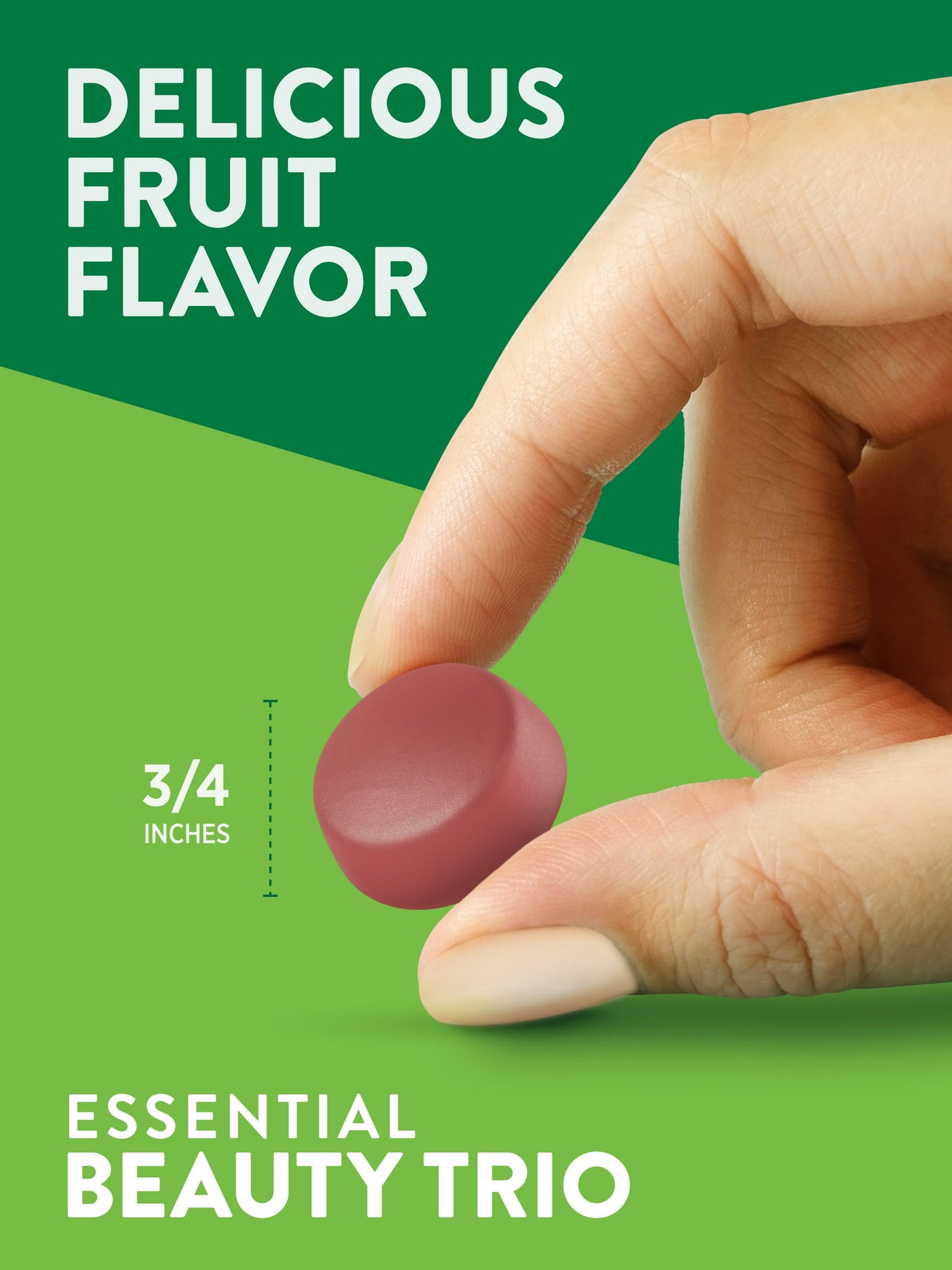 Nature's Truth Hair Skin and Nails Gummies | 80 Count | 2500mcg of Biotin | Vegan, Non-GMO, Gluten Free Supplement | Vitamin for Women & Men