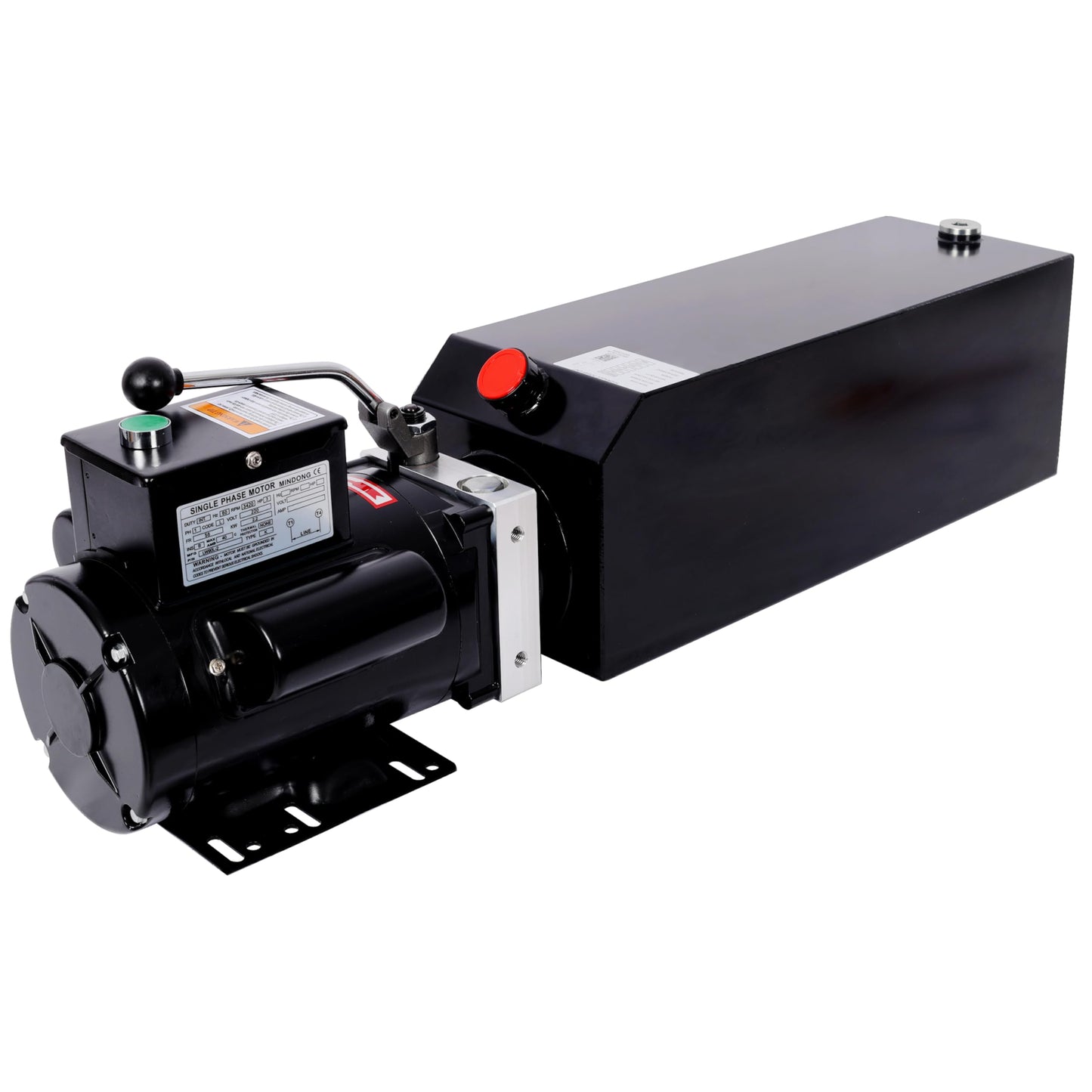 16 Quart Hydraulic Power Unit for Car Lifts, 220V Single Phase 3HP Pump with 3420 RPM Motor, 2950 PSI Replacement for 2-Post/4-Post Lifts, Heavy Duty Continuous Duty